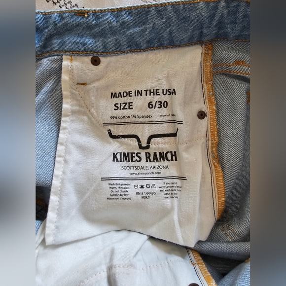 Kimes Ranch Sugar Fade Blue Jeans - Picture 4 of 5